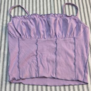 Lavender Sleeveless Top